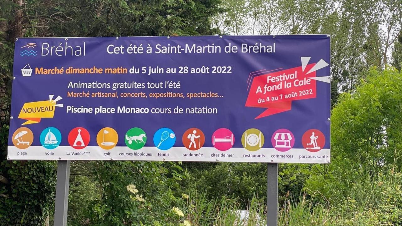 Villa Proche Mer St Martin De Brehal ภายนอก รูปภาพ